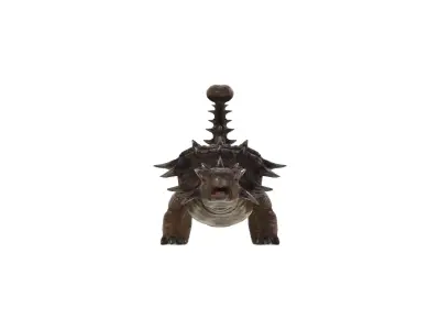 Armored Ankylosaurus Realistic Prehistoric Dinosaur 3D Model 3D model