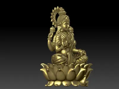LAKSHMI LAXMI JI 3D print model