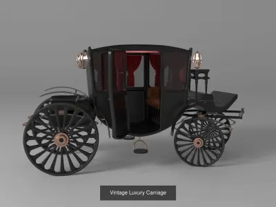 3 Generation of Carts 3D Model Pack