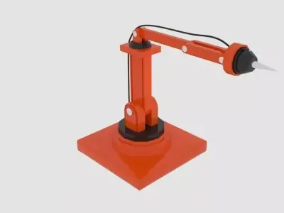  Needle Robot Arm  3D model