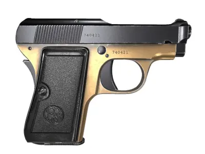  Beretta M418 Low-poly 3D model