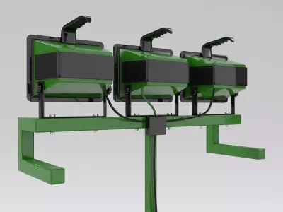 Work light 7 3D model