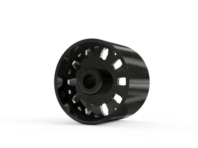REAR KG1 KD002-B-1 DUALLY WHEEL 3D MODEL 3D model