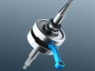 Car Crankshaft part 3D model