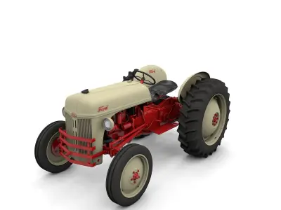 Series 8N Tractor 1951 3D model