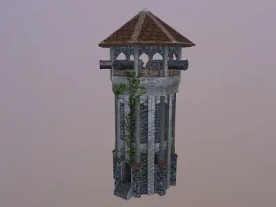Archer Tower Level 15 3D model