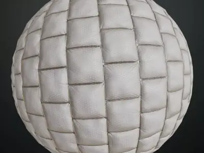 Realistic Sci Fi Padded Fabric PBR Seamless Texture purchase