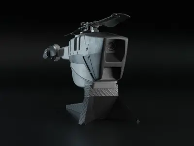  Black Hornet drone  3D model