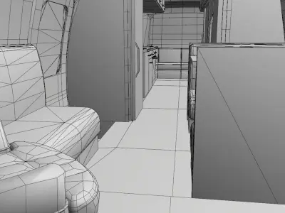 Homebus camper van 3D model