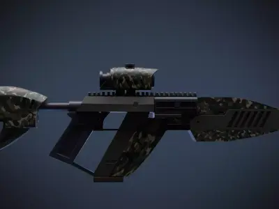 XR 15 ASSAULT RIFLE 3D model