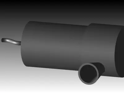 turbine generator  Free 3D model