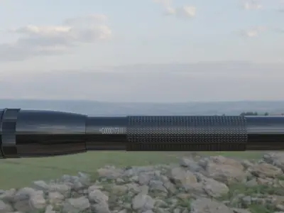 MagLite LED  3D model