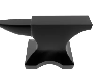 Anvil Low-poly 3D model