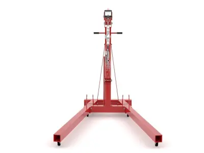 Engine Hoist v2 High Poly 3D model