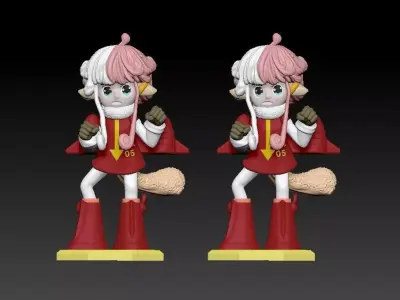 Vegapunk - Atlas - EGGHEAD - ONE PIECE - SPLIT PART 3D print model
