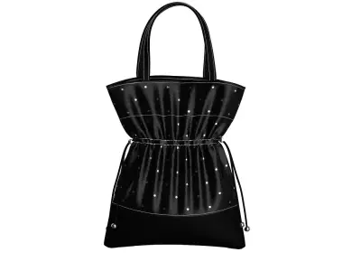 Bucket Pouch Bag 3D model