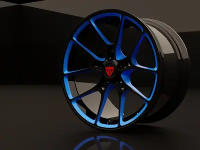 Forged wheels series rv-mc137-362094 3D model