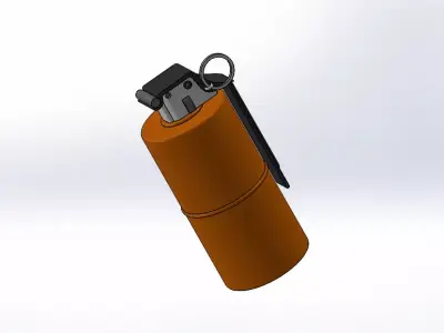 3A2 GRENADE CONCEPT PROTOTYPE 3D model