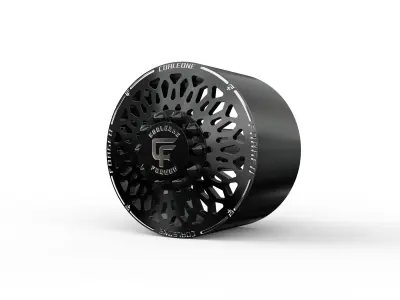 corleone front BUFFALINO DF dually wheel 3D print model 3D print model