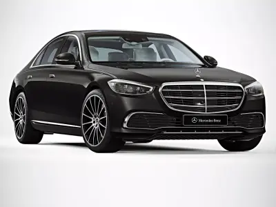 2021 Mercedes-Benz S-Class Short 3D model