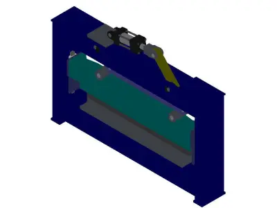 GUILLOTINEHYDRAULIC SHEAR Free 3D model
