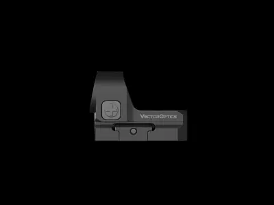 Vector Optics Frenzy Red Dot Sight Low-poly 3D model