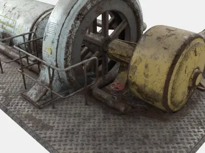 Old Generator  3D model