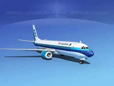 Boeing 737-800ER Eastern Airlines 3D model