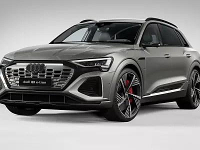 2024 Audi Q8 e-tron quattro 3D model