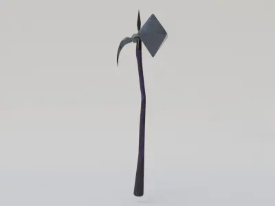 Dark Hammer Low-poly 3D model