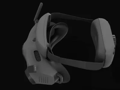 DJI Goggles 3 3D model