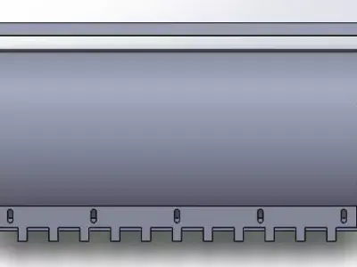 Compactor Roller 3D model