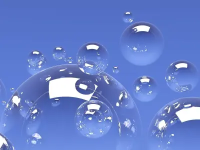 Bubbles 3D model