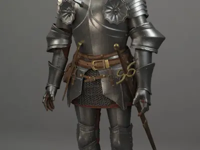 Knight 3D model order