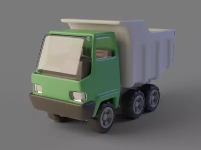 Dump truck 3D model