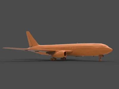 Boeing 767 3D print model purchase