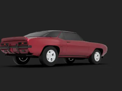 Chevrolet Camaro 1970 3D model