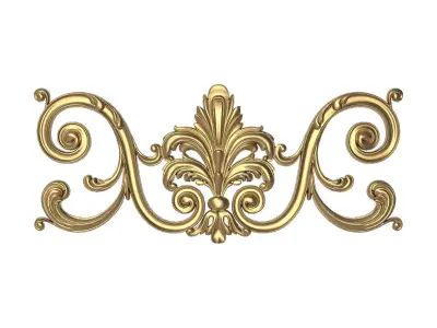  decorative pattern ready for 3D printing 3D model 488