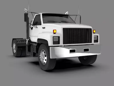 GMC TopKick Heavy Duty Truck 3D model