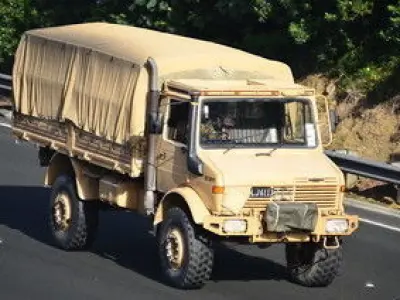Mercedes-Benz Unimog  3D print model