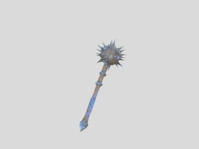 Weapon Futuristic Sci-Fi 3D Model Low-poly 3D model