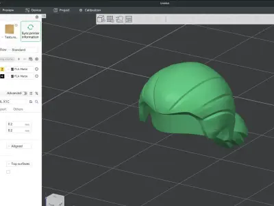 Custom3Dprint Minifigure Accessory - Minifigure Hair S2 - 041 3D print model