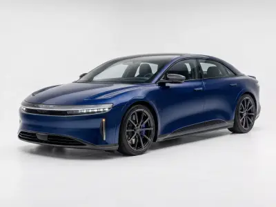 Lucid Air Sapphire Luxury EV Low-poly 3D model