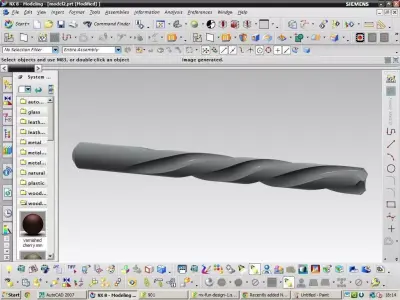 Tutorial for Drill bit  Free 3D model