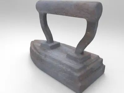 Vintage Iron 3D model purchase