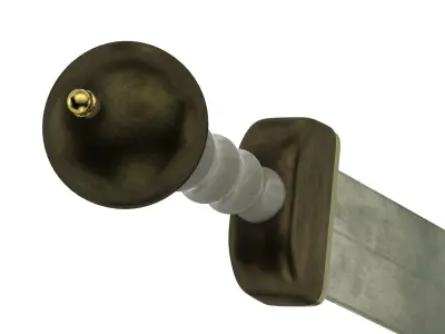 Gladius sword Low-poly 3D model 2