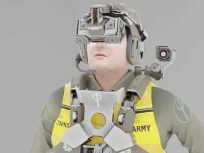 game pesonaj 3D model