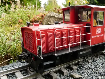 Diesellok der Inselbahn Wangeroog 3D model