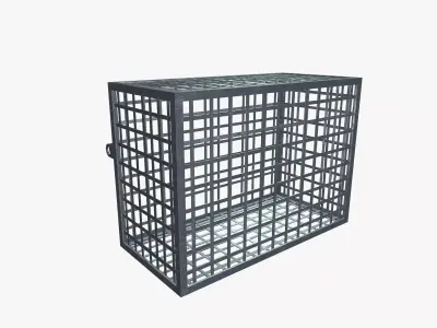 AC Cage Low-poly 3D model