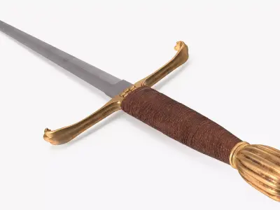 Long Sword 3D model purchase
